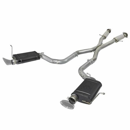 ADVANCED FLOW ENGINEERING Mach Force Xp 3 in. 304 Stainless Steel Cat Back Exhaust System A15-4938059